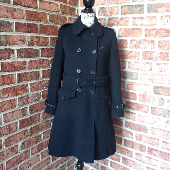 DKNY Wool/Cashmere Coat - Picture 1 of 6